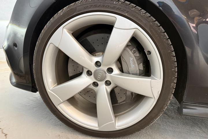 Sort Audi S7 fra 2013