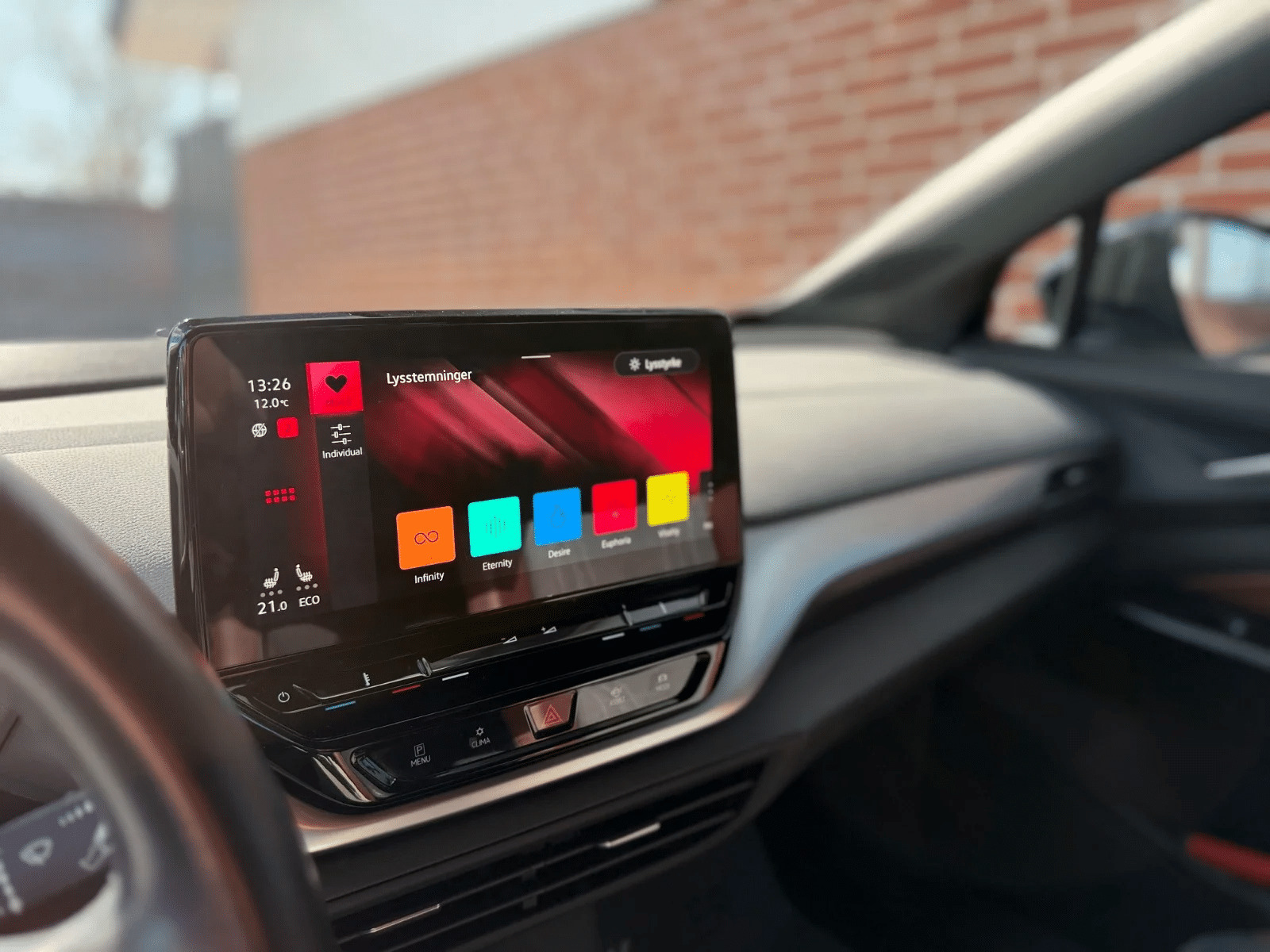 Grå VW ID.4 fra 2021