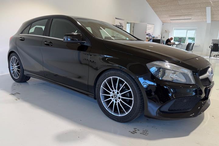 Sort Mercedes A200 d fra 2017