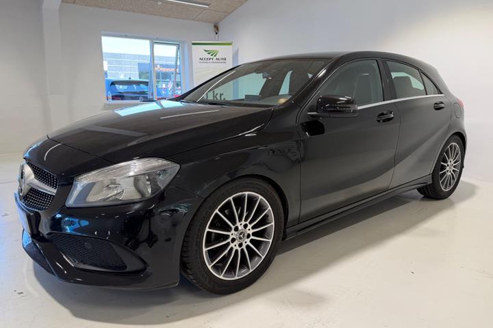 Sort Mercedes A200 d fra 2017