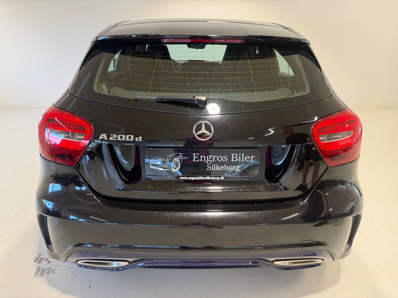 Sort Mercedes A200 d fra 2017