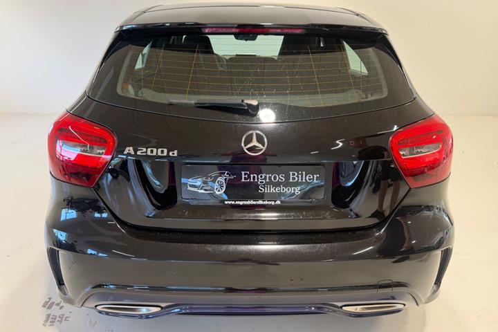 Sort Mercedes A200 d fra 2017