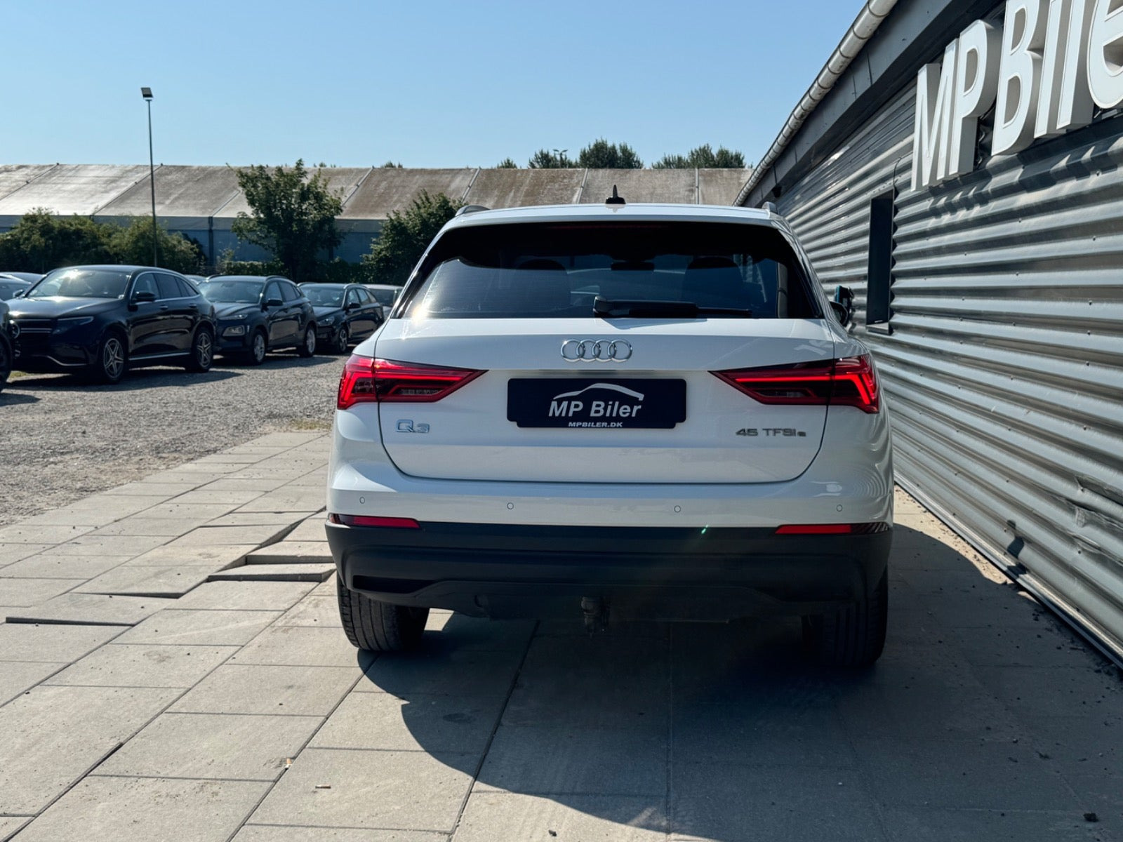 Hvid Audi Q3 fra 2021