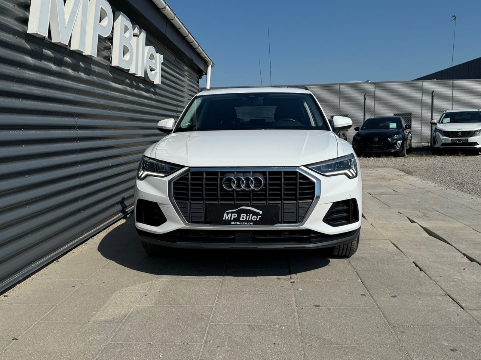 Hvid Audi Q3 fra 2021