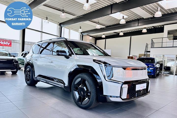 Grå Kia EV9 fra 2025