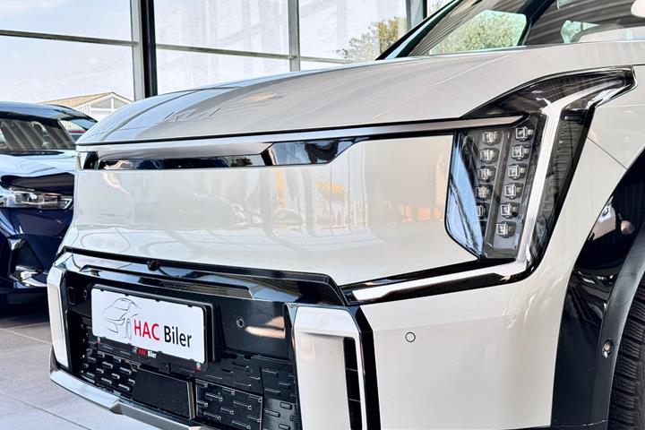 Grå Kia EV9 fra 2025