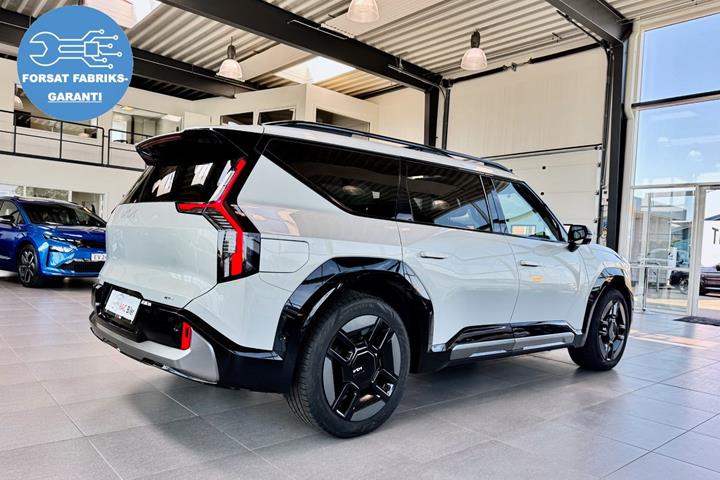 Grå Kia EV9 fra 2025
