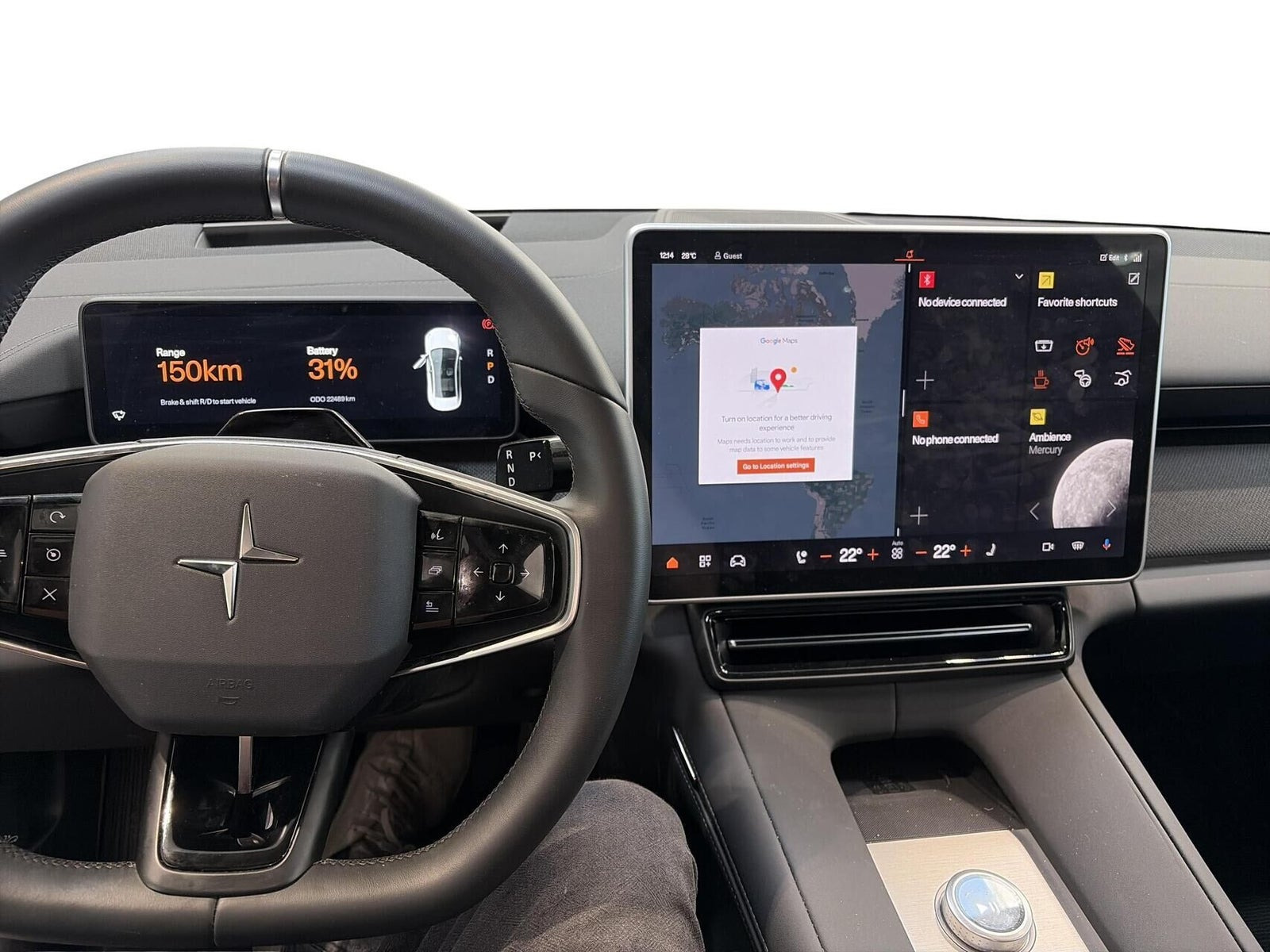 Beige Polestar 4 fra 2026