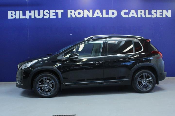 Sort Peugeot 2008 fra 2019