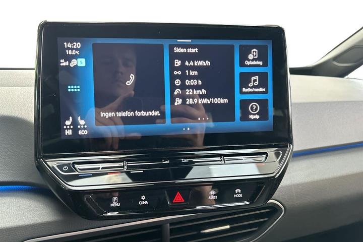 Hvid VW ID.3 fra 2021
