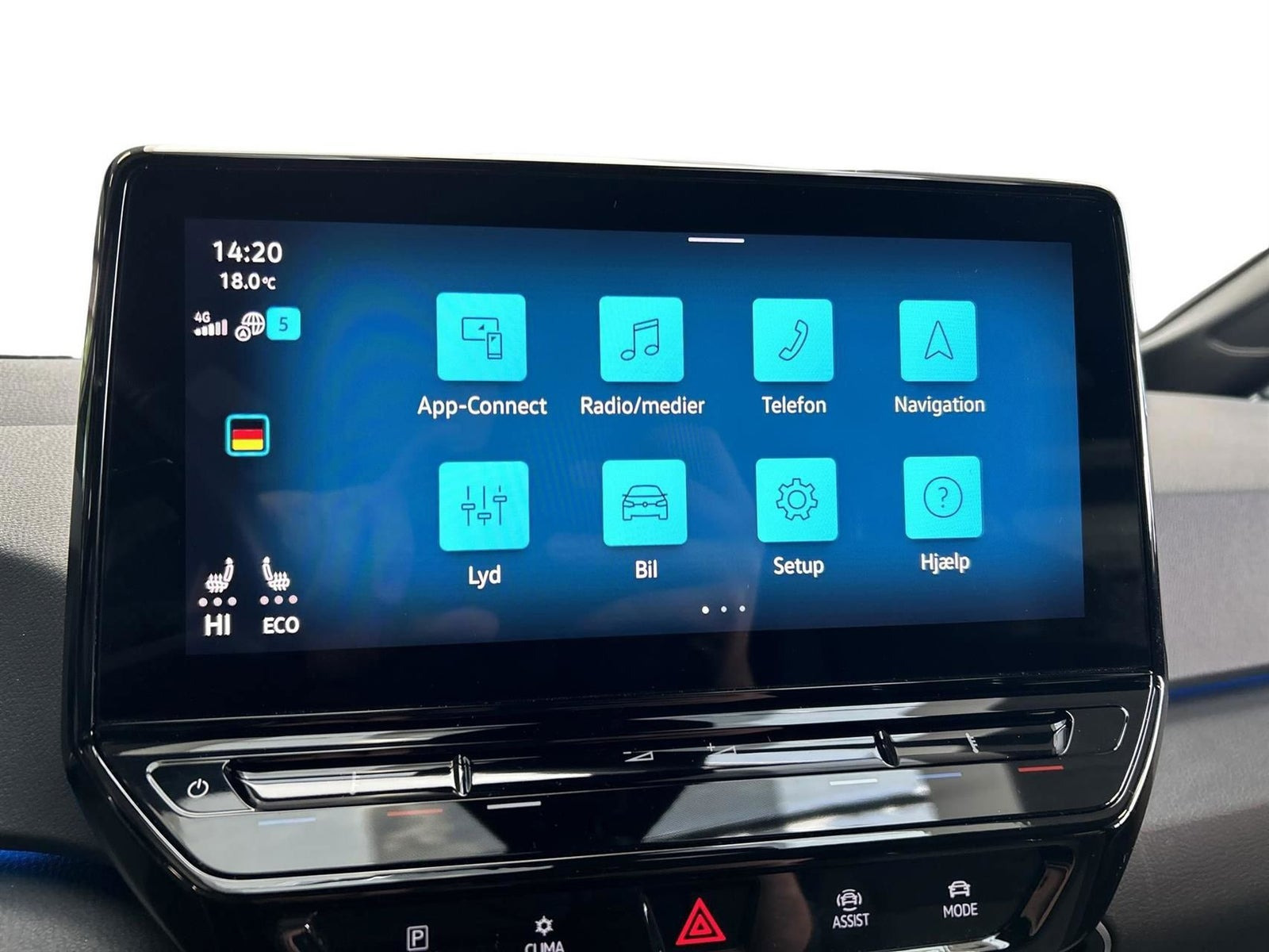 Hvid VW ID.3 fra 2021