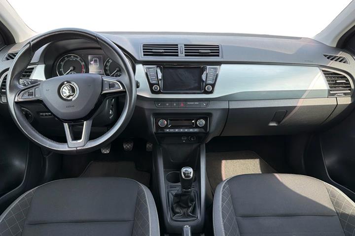 Sølv Skoda Fabia fra 2019
