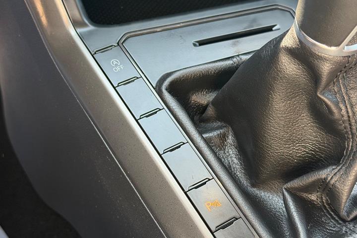 Blå VW Polo fra 2019