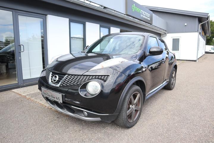 Sort Nissan Juke fra 2011