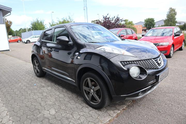 Sort Nissan Juke fra 2011