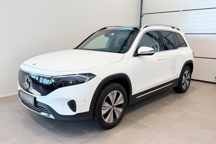 Hvid Mercedes EQB250+ fra 2025