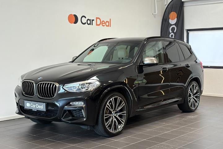 Sort BMW X3 fra 2019
