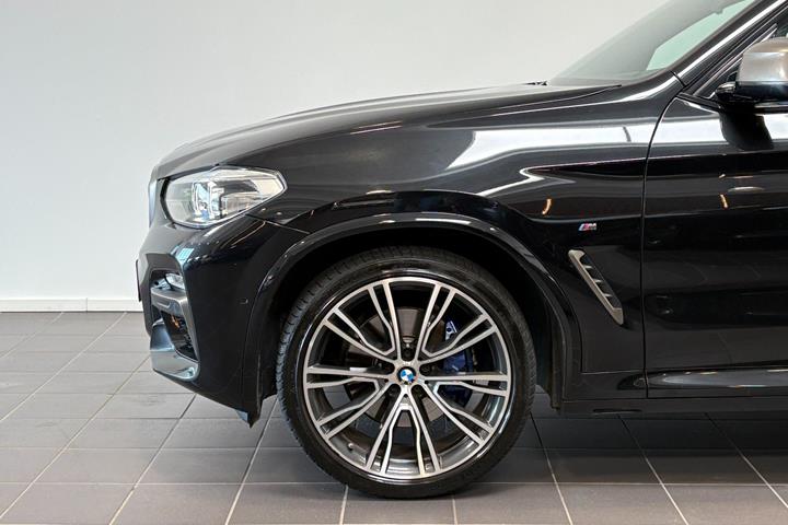Sort BMW X3 fra 2019