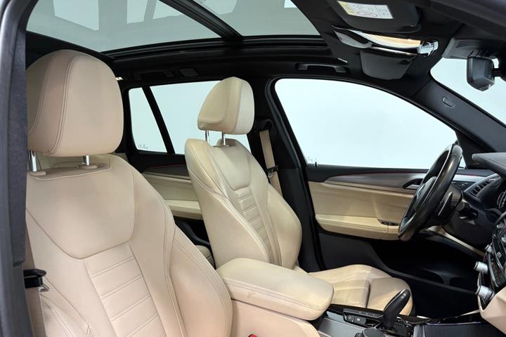 Sort BMW X3 fra 2019