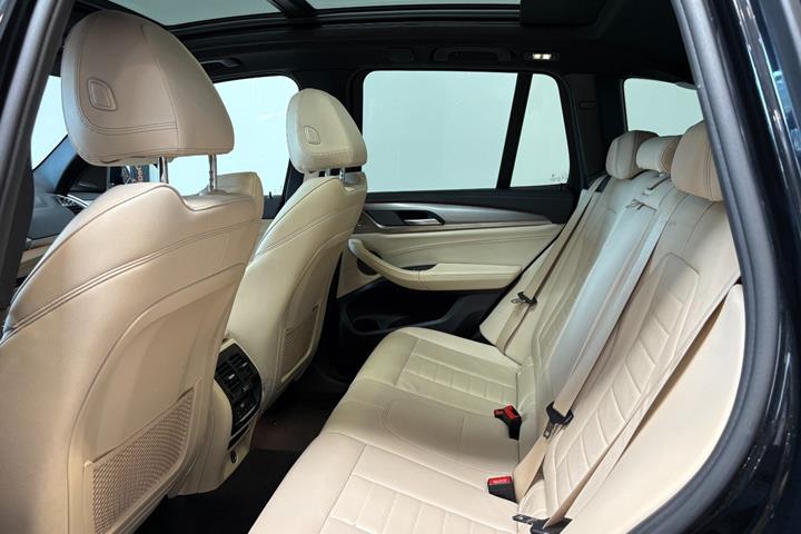 Sort BMW X3 fra 2019