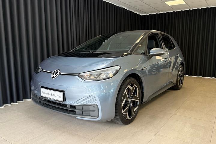 Blå VW ID.3 fra 2022