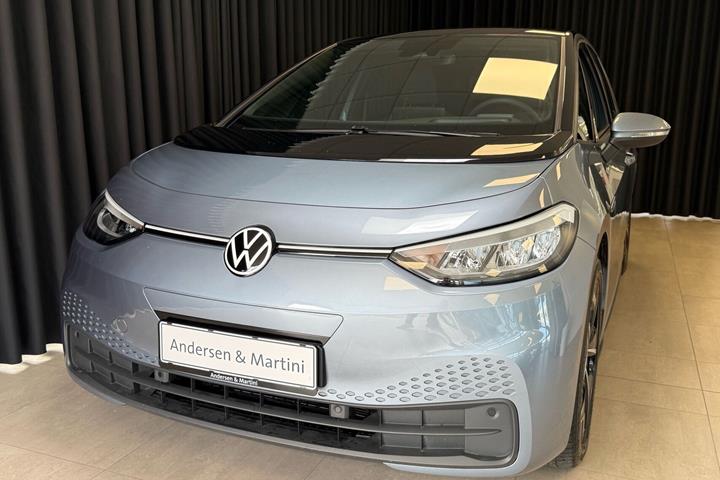 Blå VW ID.3 fra 2022
