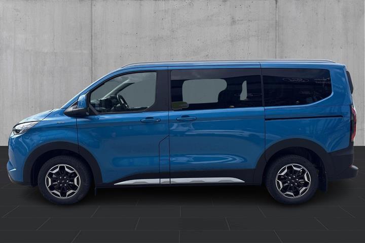 Blå Ford E-Tourneo Custom 340 L1 fra 2025
