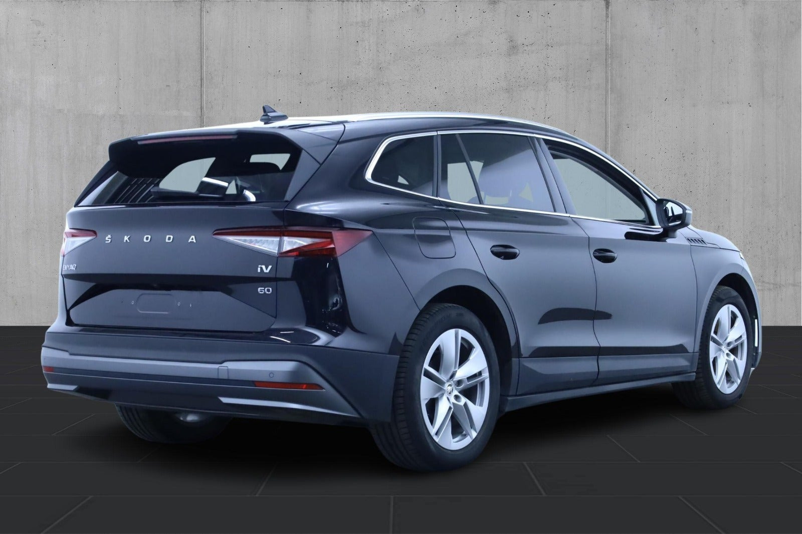 Sort Skoda Enyaq fra 2022