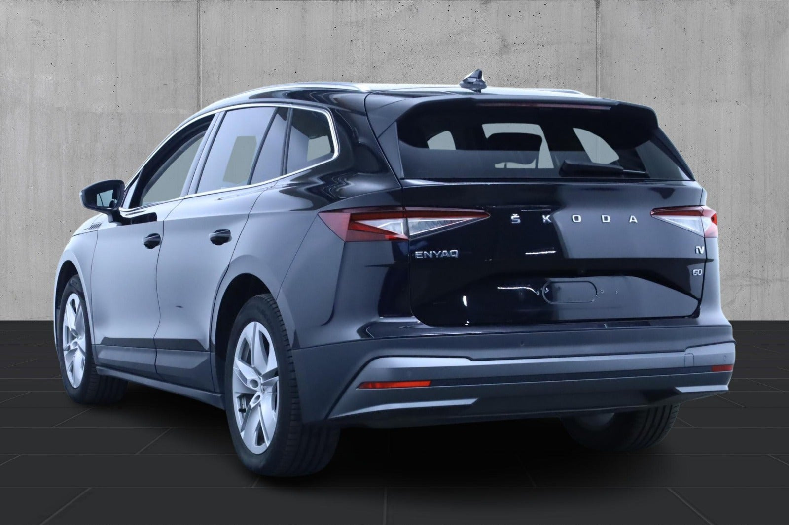 Sort Skoda Enyaq fra 2022