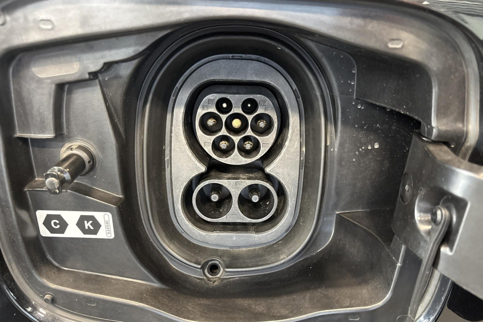 Sort Skoda Enyaq fra 2022