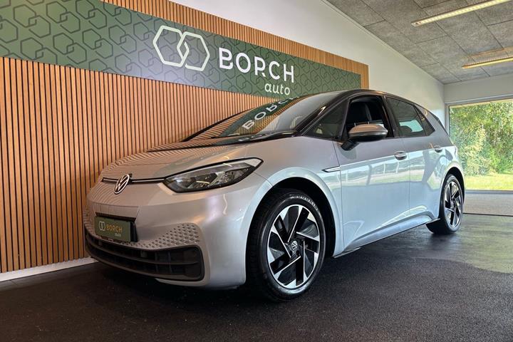 Sølv VW ID.3 fra 2021