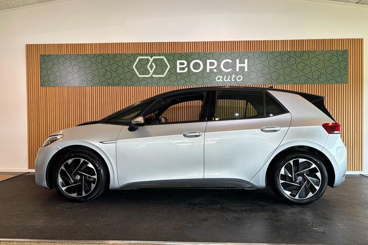 Sølv VW ID.3 fra 2021