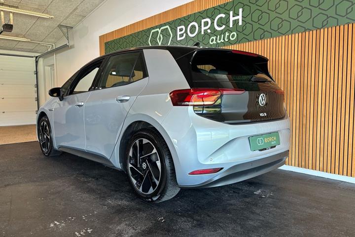 Sølv VW ID.3 fra 2021