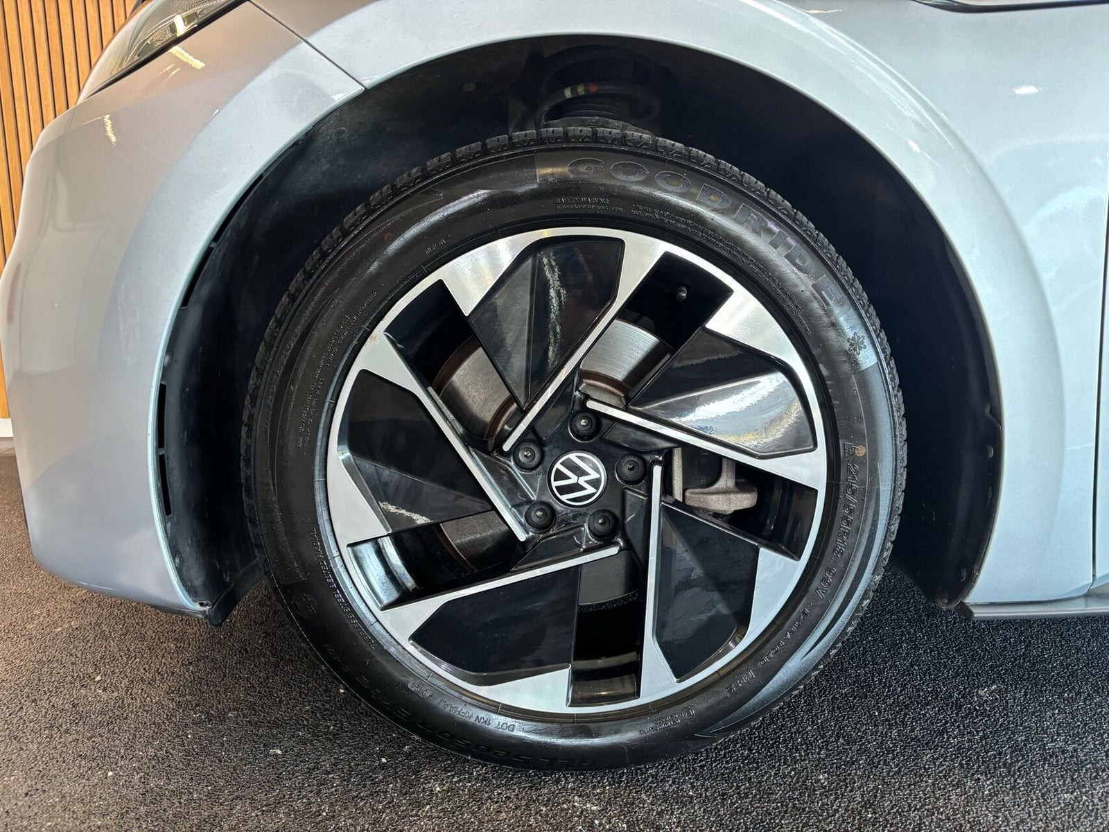 Sølv VW ID.3 fra 2021