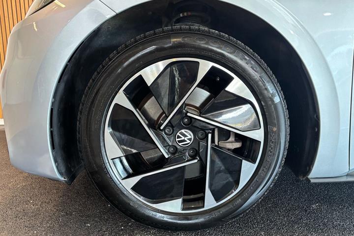 Sølv VW ID.3 fra 2021