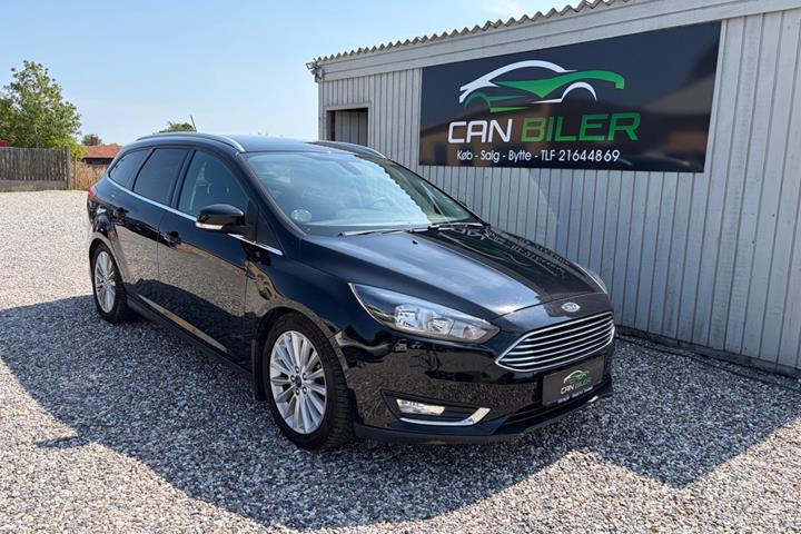Sort Ford Focus fra 2018