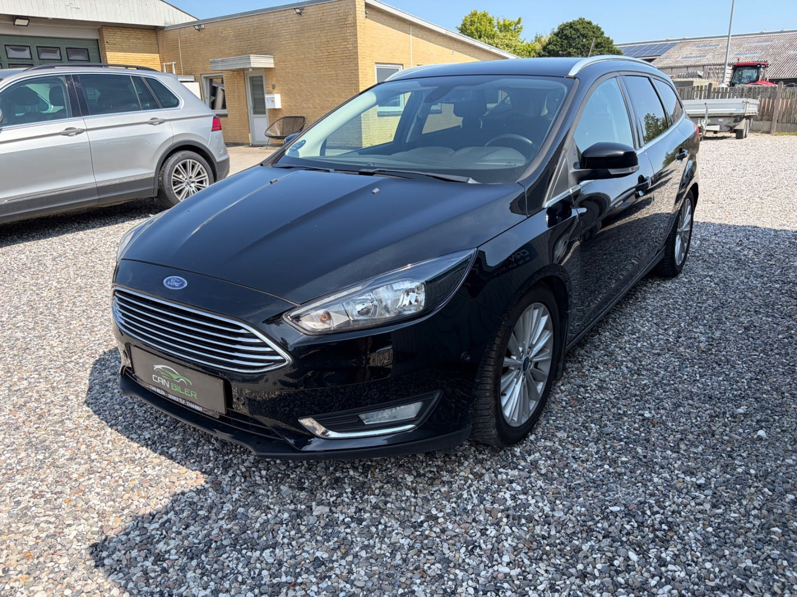 Sort Ford Focus fra 2018