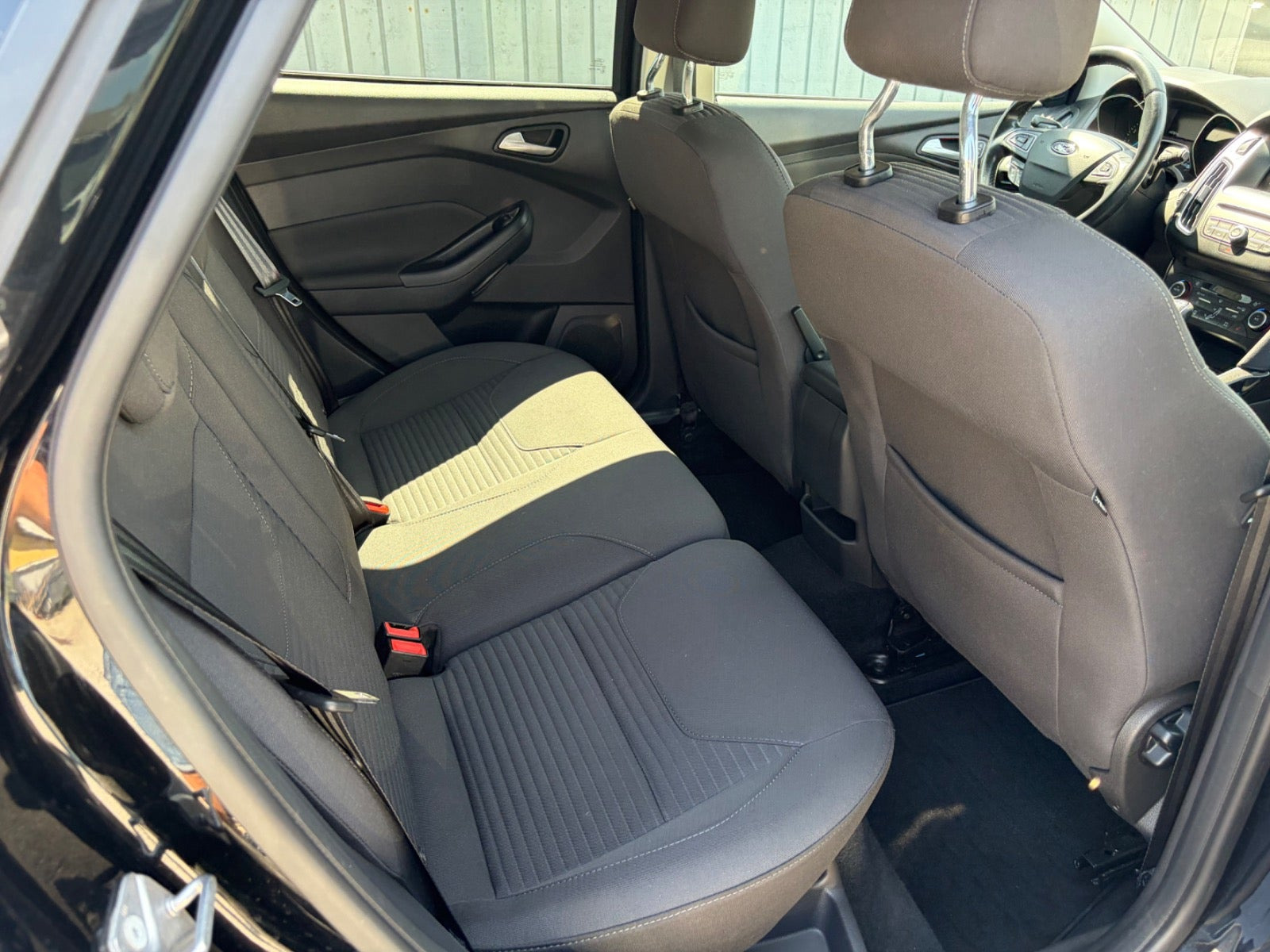 Sort Ford Focus fra 2018