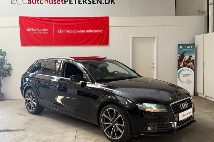 Sort Audi A4 fra 2010