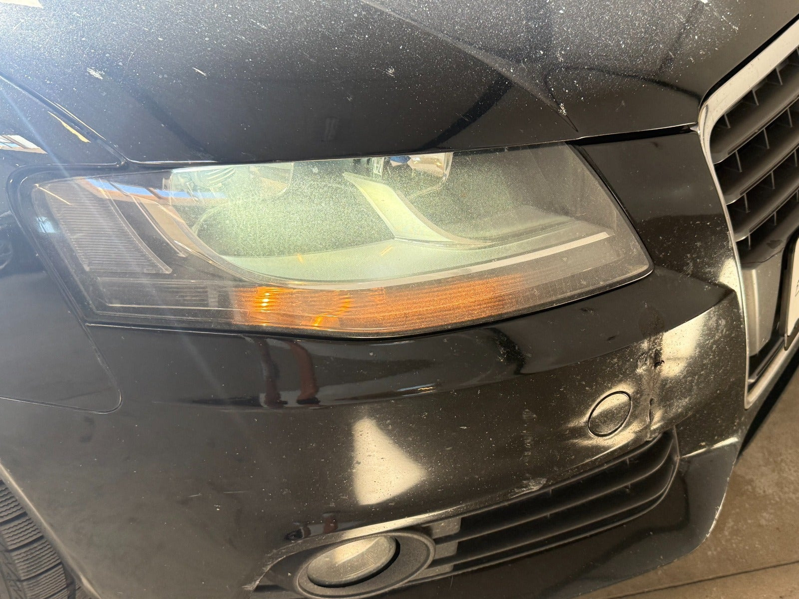Sort Audi A4 fra 2010