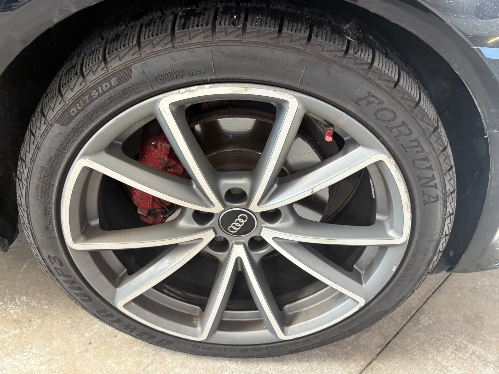 Sort Audi A4 fra 2010