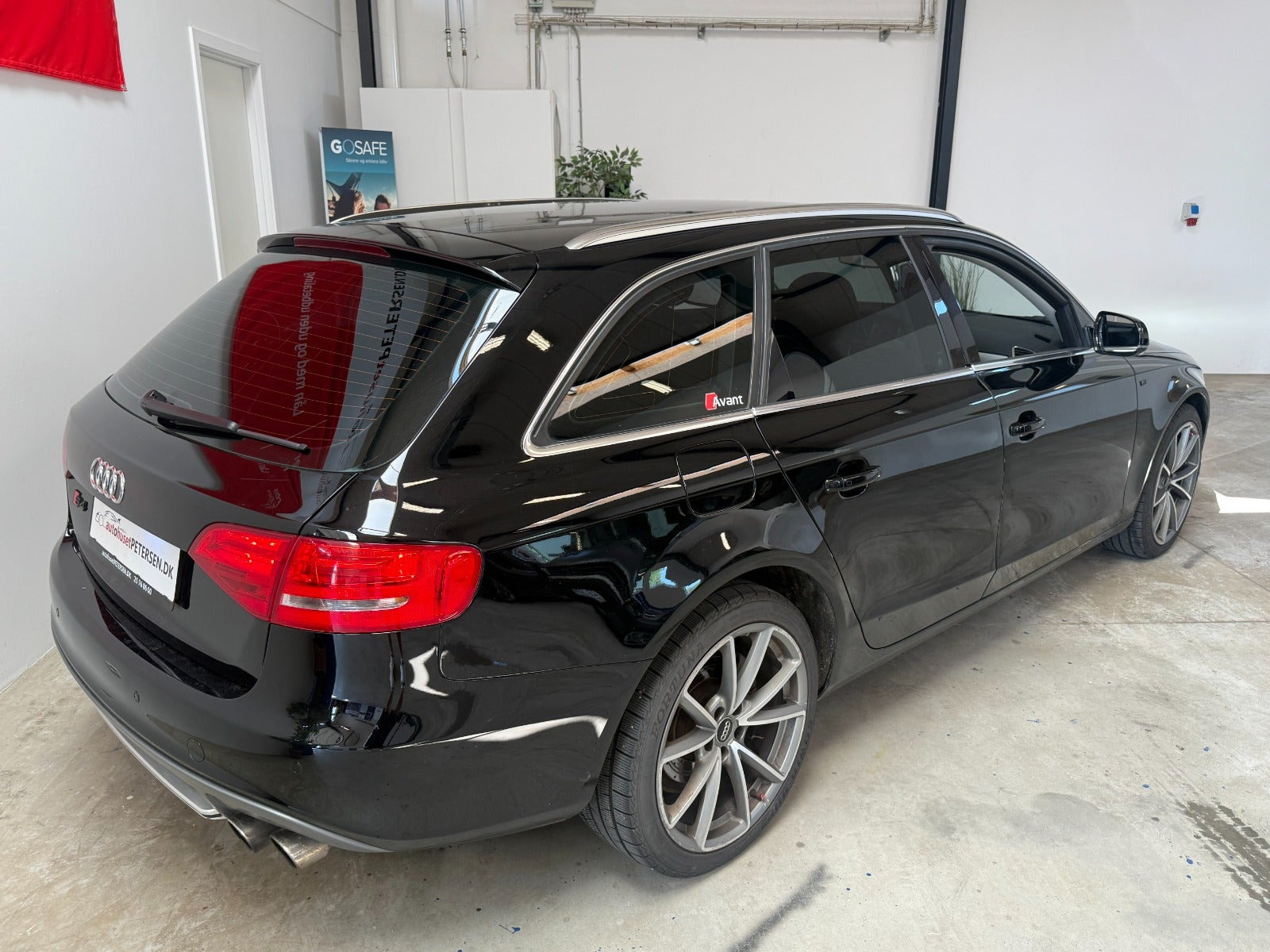 Sort Audi A4 fra 2010