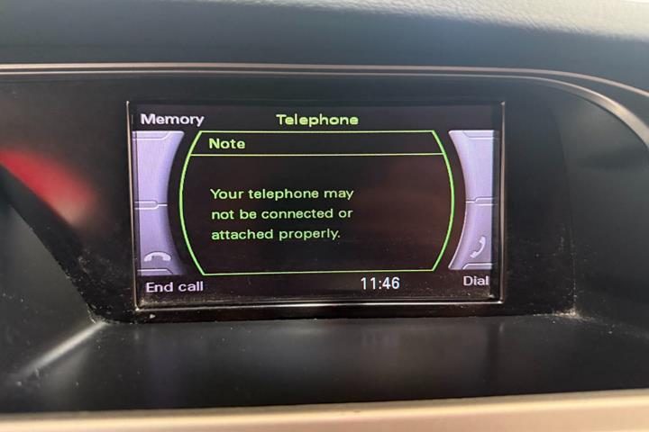 Sort Audi A4 fra 2010