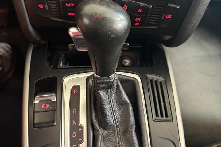 Sort Audi A4 fra 2010