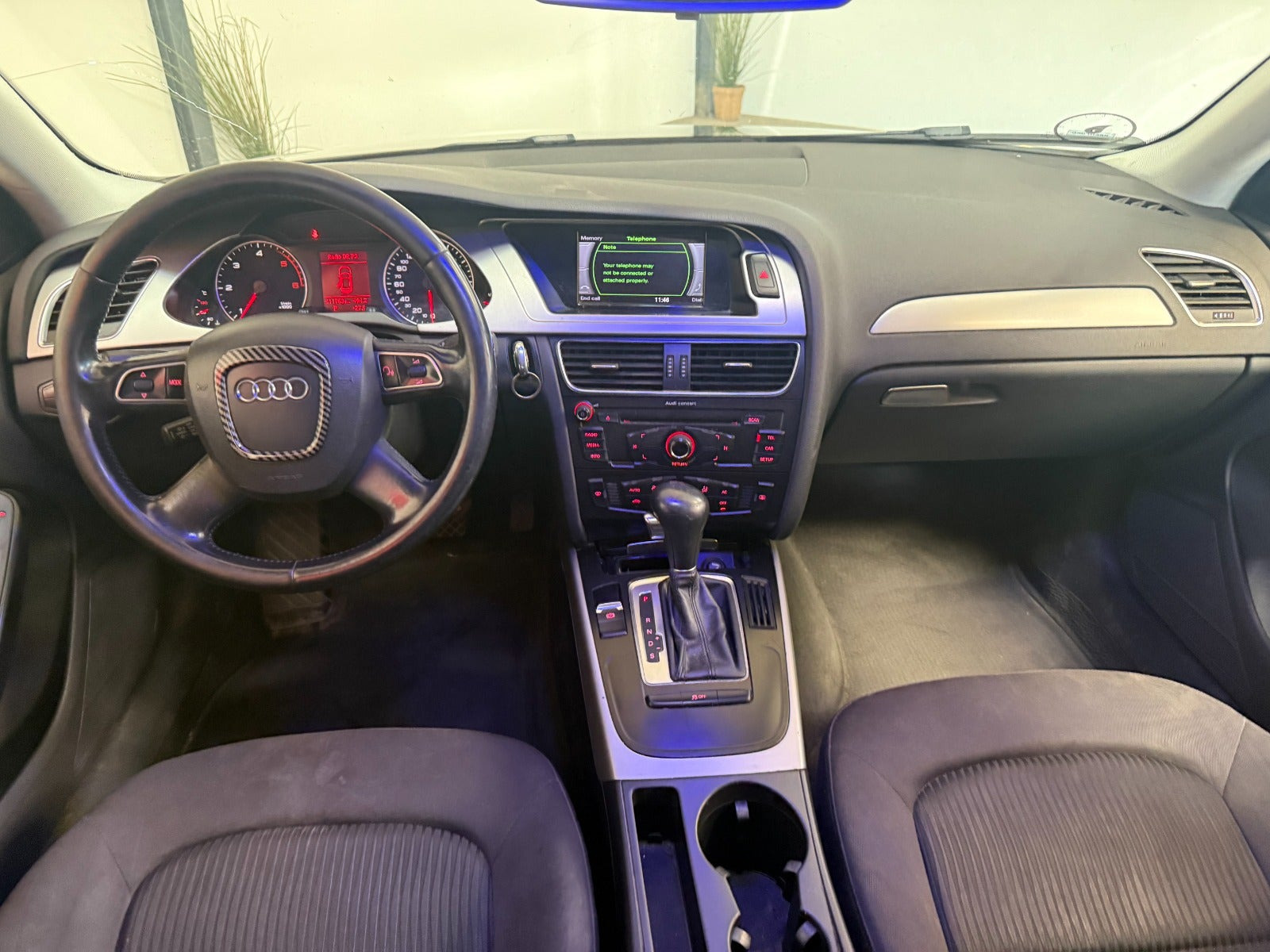 Sort Audi A4 fra 2010
