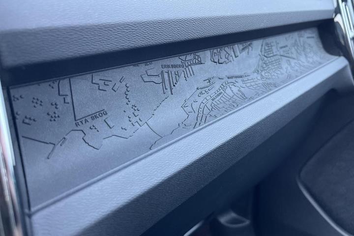Grå Volvo EX40 fra 2026