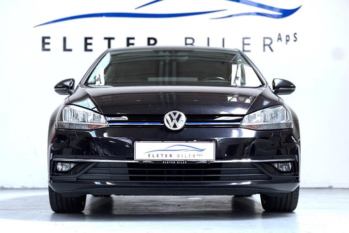 Sort VW Golf VII fra 2018