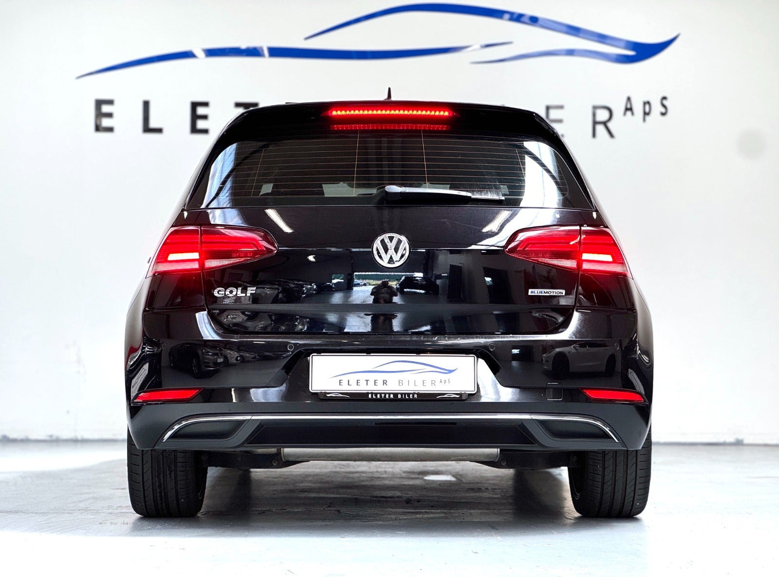 Sort VW Golf VII fra 2018