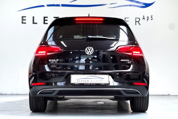 Sort VW Golf VII fra 2018