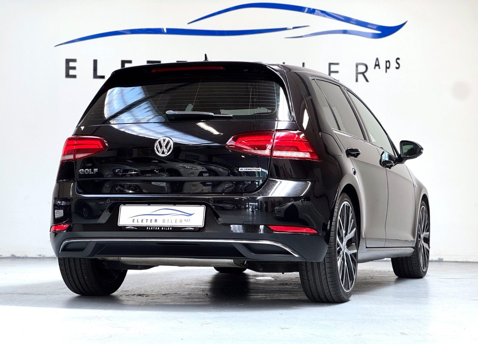Sort VW Golf VII fra 2018